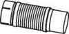 DINEX 29167 Corrugated Pipe, exhaust system